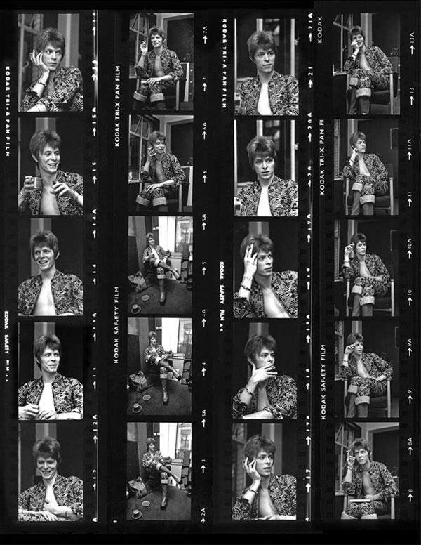 Barrie Wentzell contact sheet