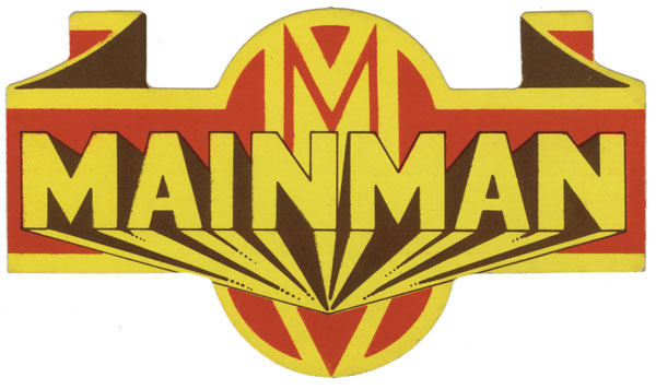 Mainman sticker